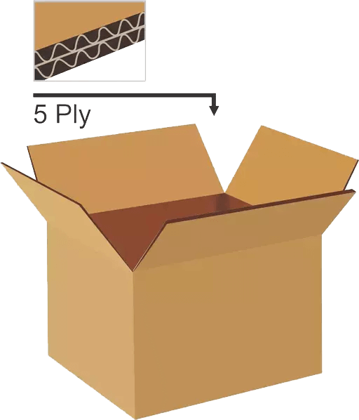 5/7 Ply Heavy Duty Corrugated Box in Ahmedabad